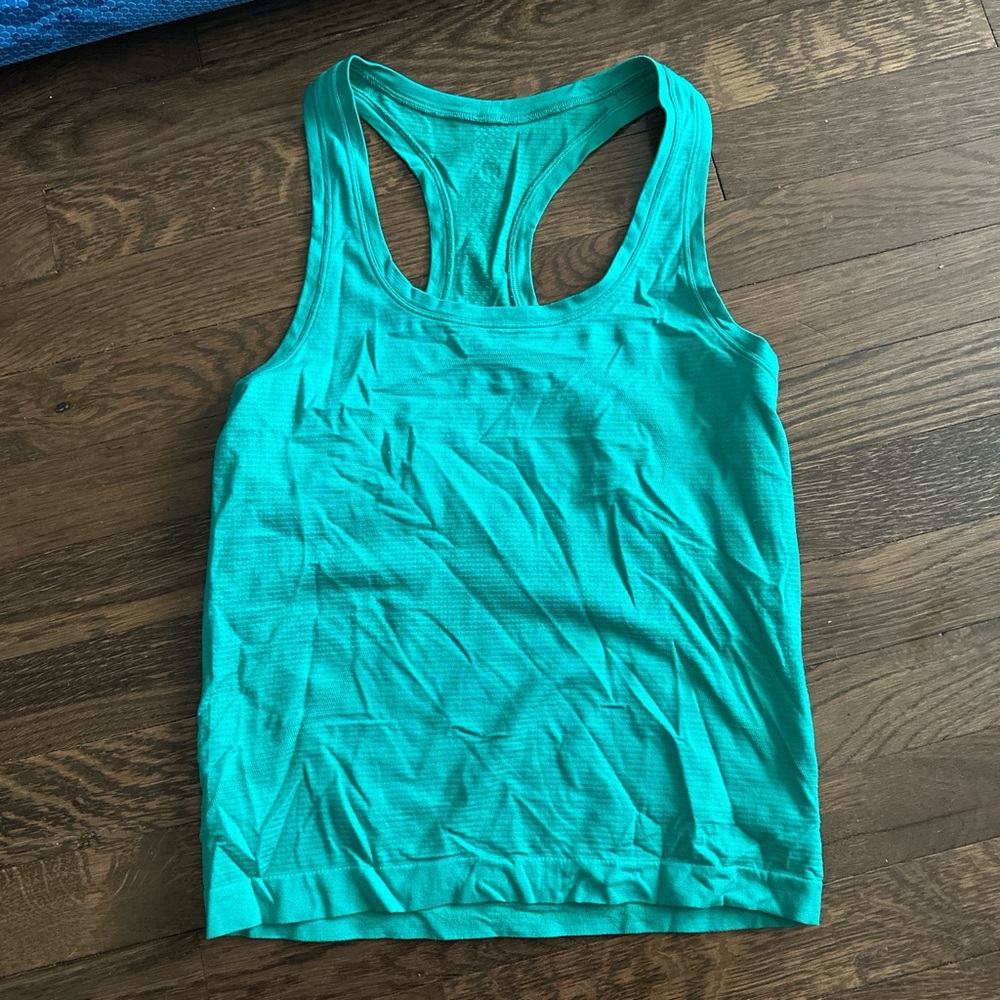Lululemon Athletica Blue Tank Top